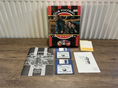Club Football The Manager (US Gold 1993) Commodore Amiga (CIB) working