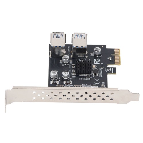 4 Ports PCIe Adapter Board USB3.2 Gen1 Card 'extension USB A 5 Gbps PCI E 1X à - Photo 6/12