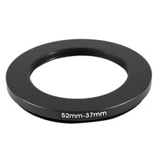 2X(52mm-37mm 52mm to 37mm Black Adapter for Camera N9P7)9232