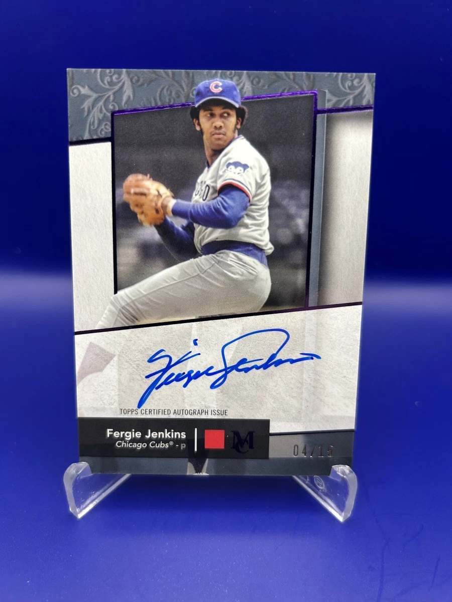 Autograph Fergie Jenkins Baseball Cards for sale | eBay