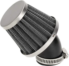 HIAORS 38mm Bent Rubber Tube Air Filter Cleaner for 110cc 125cc CRF 
