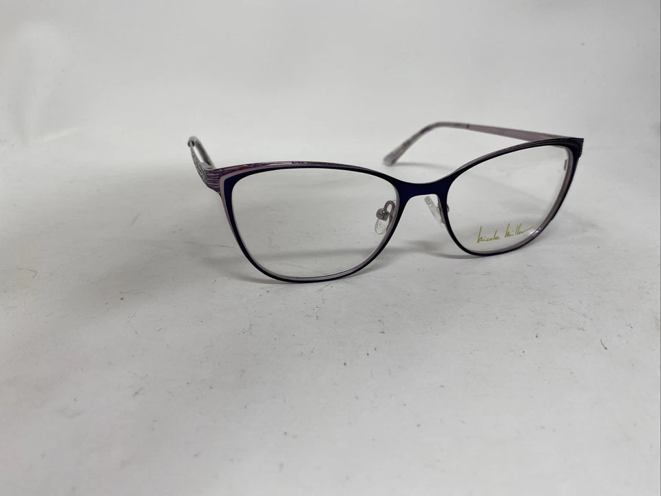 GAFAS NICOLE MILLER ST ANTOINE C02 52-16-135 BISAGRA FLEXIBLE ROSA PÚRPURA + W98 Foto 4 de 4