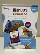 BYJU'S Disney Learning Kit Pre-K Osmo Educational Set New 2lb