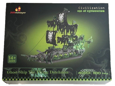 JMBricklayer Age of Exploration Ghost Ship the Flying Dutchman 40001 1100pcs 14+