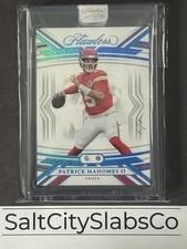 Patrick Mahomes /1 ENCASED 2023 Flawless DOUBLE Diamond GOAT SB MVP Year chiefs