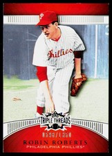 2010 Topps Triple Threads Robin Roberts #/1350 #3 Philadelphia Phillies