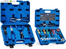 Orion Motor Tech Master Quick Disconnect & Fuel Line Pliers Tool Set, 31Pc Fuel