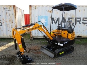 2026 MIVA VA15P Hydraulic Mini Excavator Crawler Blade Thumb Aux bidadoo -New