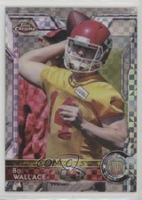 2015 Topps Chrome Rookies Retail X-Fractor Bo Wallace #188 0a1