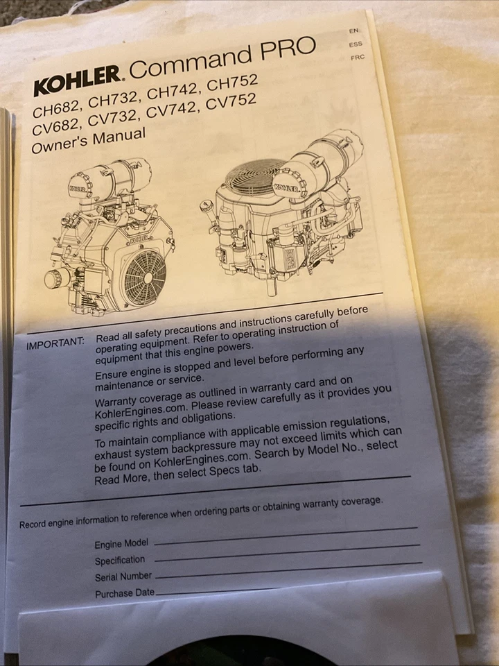 SCAG POWER EQUIPMENT OPERATOR'S MANUAL TIGER CAT MODELS STC48V-22FS, STC48V-23CV - Image 4 of 4