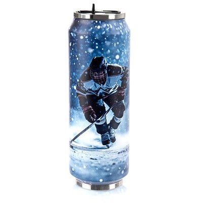 Thermobecher Hockey 700 ml Kaffeebecher to go Reisebecher Doppelwand Vakuum Mug