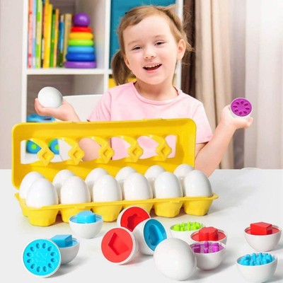 Baby Learning Educational Toy Smart Egg Toy Games Shape Matching Sorters Toys Mo
