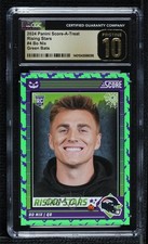 2024 Panini Score-A-Treat Rising Stars Green Bats Bo Nix #4 CGC 10 Pristine 0ma6