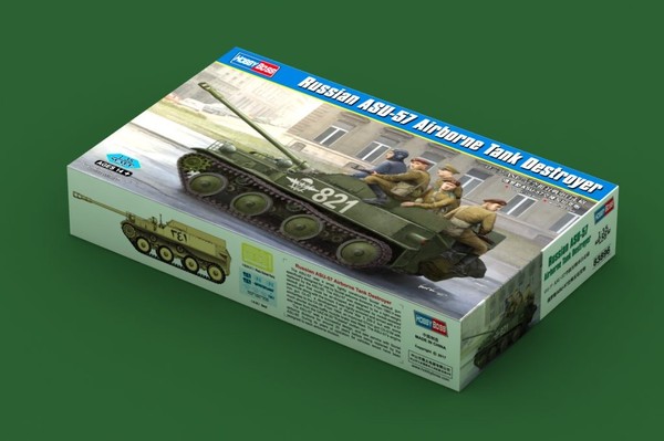 HobbyBoss 83896 - 1/35 Russian Asu-57 Airborne Tank Destroyer - Neu-image