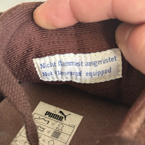 Zapatillas deportivas vintage Puma Speedcat marrón gamuza/cuero Y2K Hype para hombre talla US 11 - Imagen 8 de 9