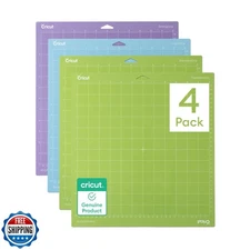 Cricut Cutting Mat Variety Pack (4 Count, 12in x 12in) - for Expl