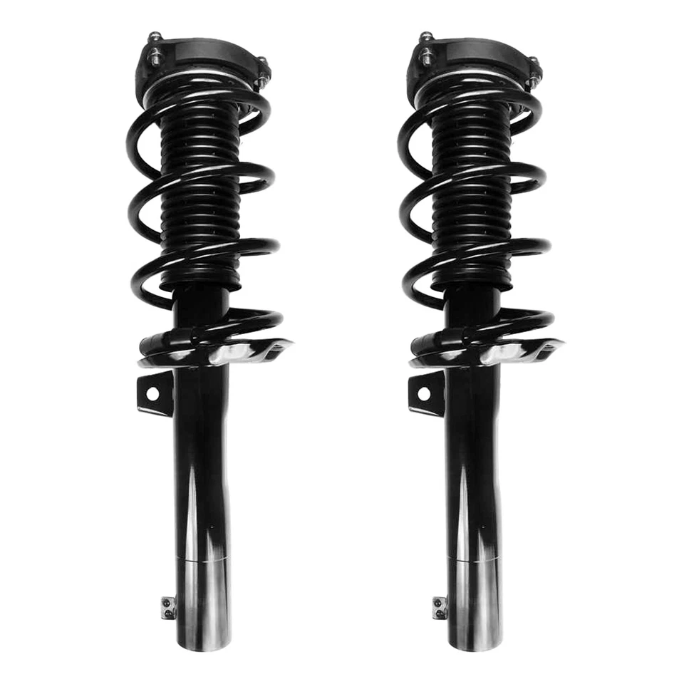 Front Pair Complete Strut & Coil Spring Assemblies for 2010-2014 Volkswagen GTI - Image 2 of 4