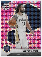 2020-21 Panini Mosaic - Steven Adams #179 Pink Camo Mosaic Prizm