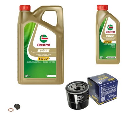 SCT Ölfilter 6L Castrol Edge M 5W-30 für Mazda 3 BK 1.6 1.4 BL 2 DE DH 1.3