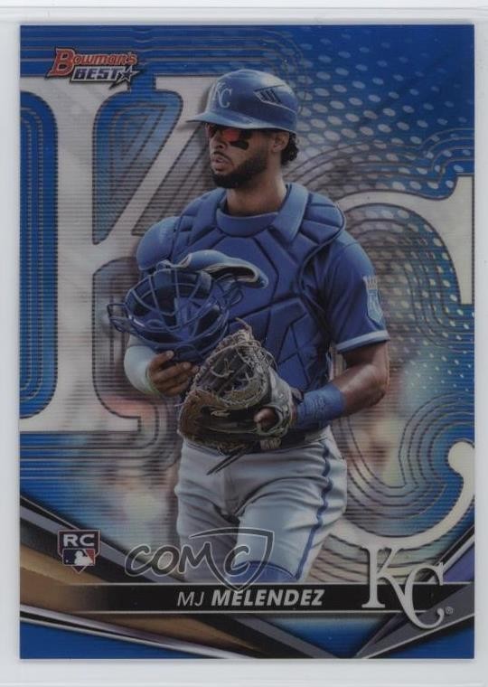 2022 Bowman's Best Blue Refractor 66/150 MJ Melendez #17 0tk7