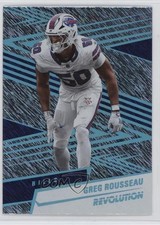 2025 Panini Revolution Teal Storm Greg Rousseau #43 0d6g