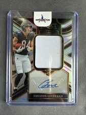 2025 Select - Jumbo RC Sig Swatches Colston Loveland #JRS-CLD /249 (AU, MEM, RC)