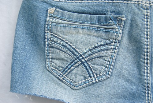 Rue 21 Girls Denim Shorts Light Wash Size 9 - Picture 9 of 9