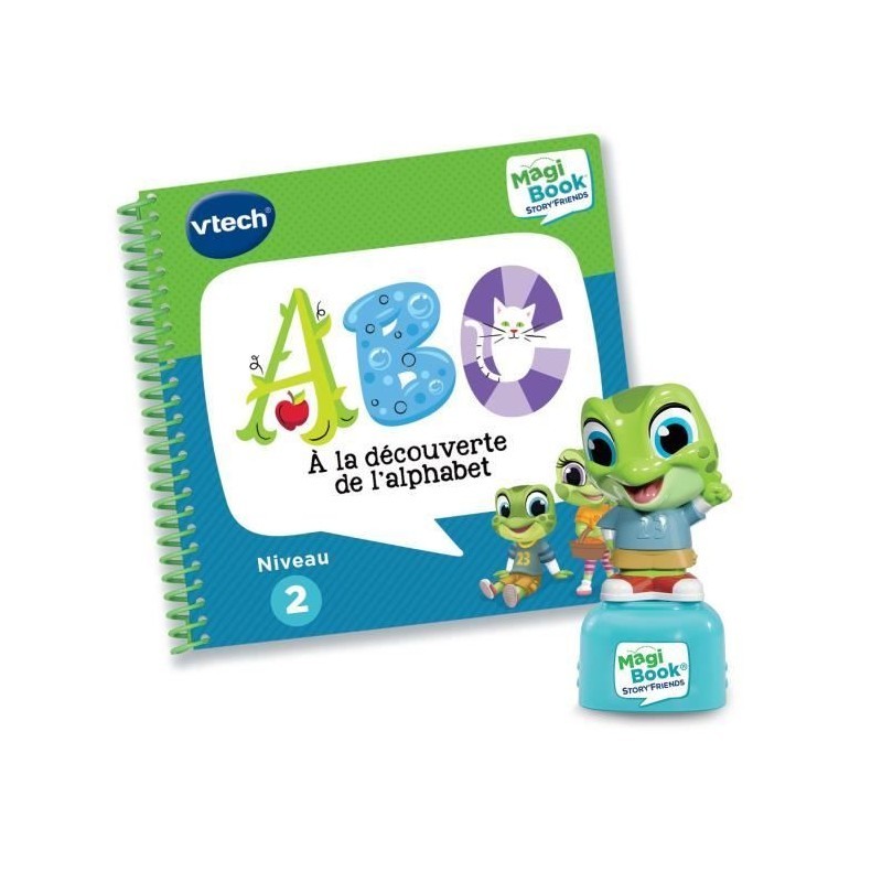 VTech MagiBook Story'Friends ABC : le compagnon idéal des trajets en voiture et des soirées