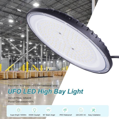 UFO LED iluminación de nave lámpara industrial High bay foco de nave lámpara de nave - Imagen 5 de 14