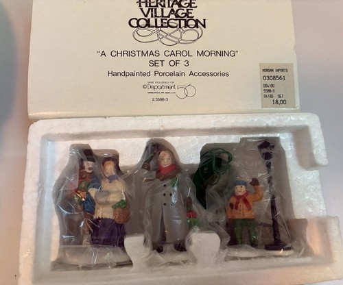 Heritage Village Dept 56 Lot 4 sets Figurines Dickens Christmas Carol Fezziwegs - Picture 4 of 13