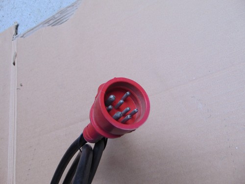 5 Foot Red Plug Extension for OMC Johnson Evinrude Outboard Motors Rigging - Foto 3 di 5