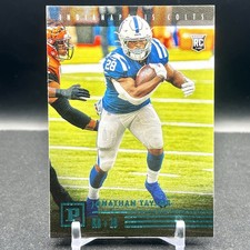 2020-21 Panini Chronicles Jonathan Taylor Rookie TEAL PARALLEL #PA-12 (RC)