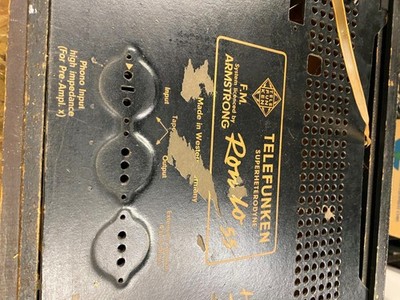 Telefunken OPUS 55 Hifi-System Broadcast Receiver Radio Tube