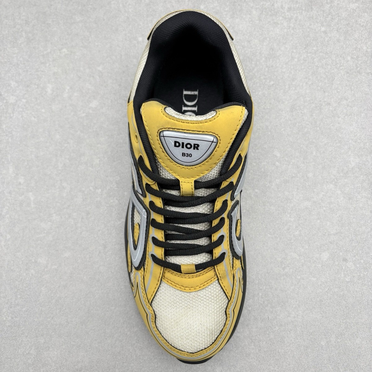 Dior B30 Reflective CD Sneaker ' Yellow Black ' | Size 41 (8 US