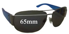 SFx Replacement Sunglass Lenses fits Ralph Lauren RA 3063 - 65mm Wide
