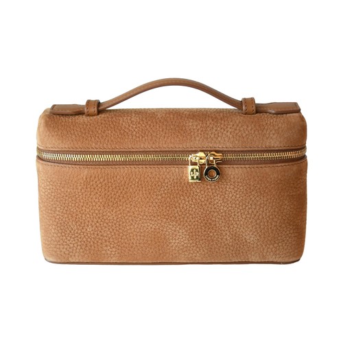 Loro Piana Extra Pocket L19 Pouch Brown