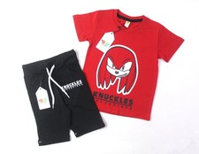 Knuckles printed Kids 2-Piece Shirt  Shorts Set Cartoon Print Unisex