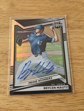 2022 Elite Extra Edition Signatures Prime Numbers A #59 Brycen Mautz