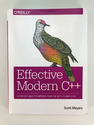 Effective Modern C++: 42 Specific Ways to Improve Your Use of C++11 and C++14 | 