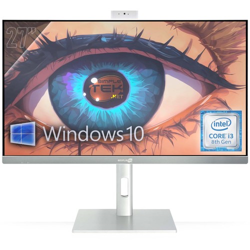 All In One 27" 4K I3 8Th Gen Ram 32Gb Ssd 2Tb Gtx1650 4Gb Windows 10 Gaming Pc - 第 1/10 張圖片