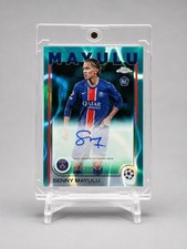 2021-22 Topps Chrome Paris Saint-Germain Team Set Soccer Cards Checklist 25