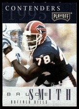Bruce Smith 1995 Playoff Contenders #78 Bills NFL READ FREE SHIP AutographDen
