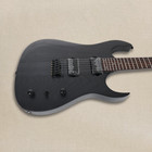 6 String Electric Guitar Neck Through the Body Rosewood Fretboard in Black — photo 4