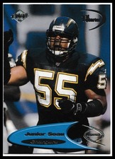 1998 Collector's Edge Odyssey #127 Junior Seau San Diego Chargers