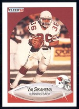 1990 Fleer - Vai Sikahema #339