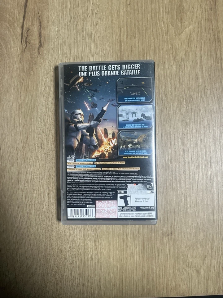 Star Wars Battlefront: Elite Squadron (Sony PlayStation Portable PSP) - Cib Foto 3 de 4