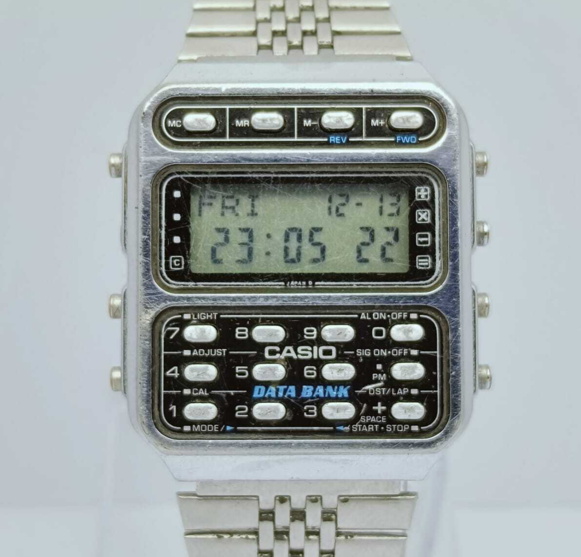 Casio CD-401 Databank Module 246 Calculator Digital Vintage Watch