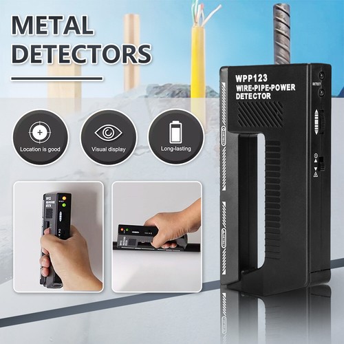 Adjustable Handheld Wpp123 Wire Pipe Power Detector Wall Scanner Metal Detector
