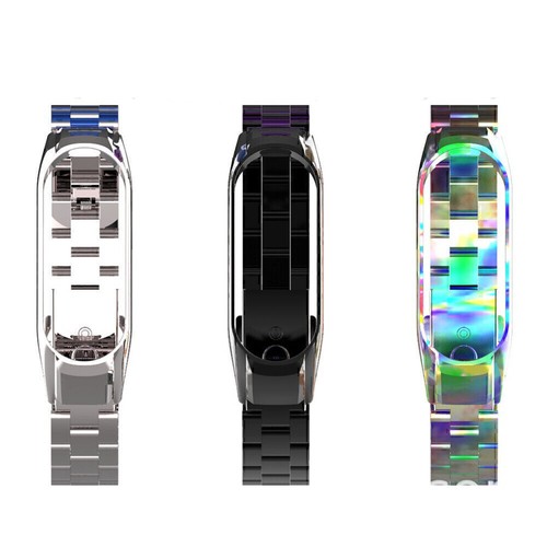 304 Stainless Steel Wristband Bracelet Strap Replacement For Xiaomi Mi Band 4 - Picture 8 of 12