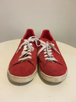 adidas originals stan smith suede red white